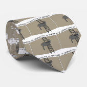 Oh jij, LadderGoat, je bent zo willekeurig Stropdas (Opgerold)