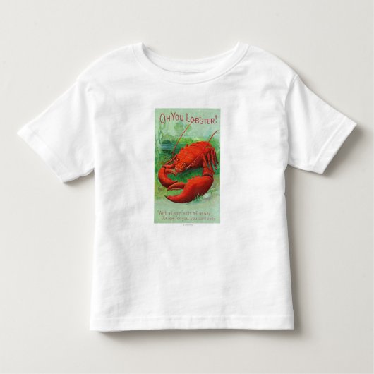 Oh jij Lobster Scene Kinder Shirts (Voorkant)