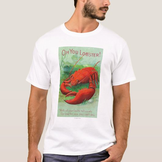 Oh jij Lobster Scene T-shirt (Voorkant)