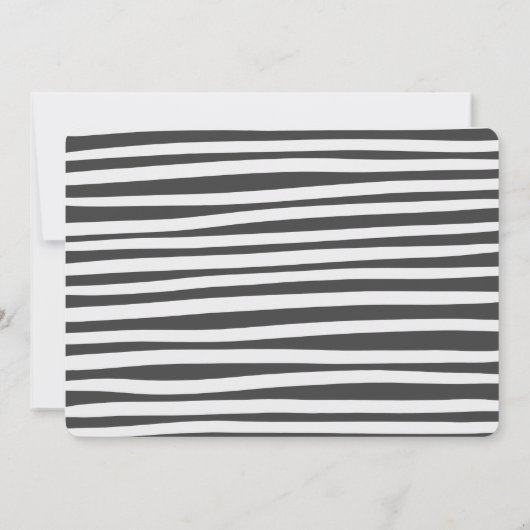 Oh jongen, baby shower feestuitnodiging kaart (Achterkant)