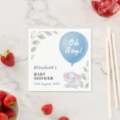 Oh Jongen Baby Shower | Moderne Servetten (Insitu)