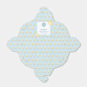 Oh jongen! Ballon baby is verplicht Bedankdoosjes (Uitgevouwen)