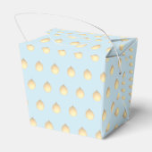 Oh jongen! Ballon baby is verplicht Bedankdoosjes (Achterkant)