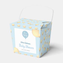 Oh jongen! Ballon baby is verplicht Bedankdoosjes