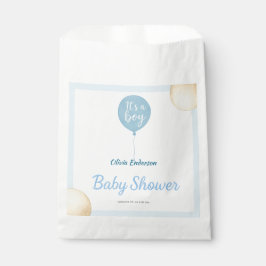 Oh jongen! Ballon baby is verplicht Bedankzakje