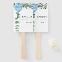 Oh Jongen ballonvaars baby shower eucalyptus