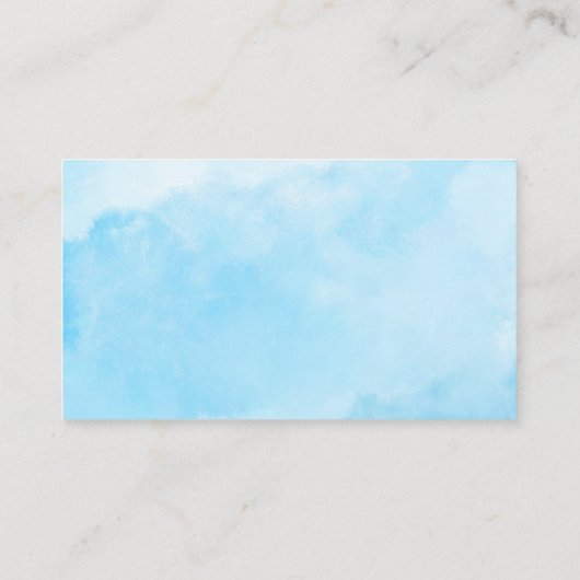 Oh Jongen ballonvaars baby shower eucalyptus Informatiekaartje (Achterkant)