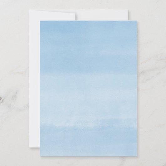 Oh Jongen ballonvaars baby shower eucalyptus Kaart (Achterkant)