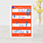 Oh Jongen! Het is pret om een jongen te zijn! Kaart (Gele Bloem)