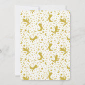 Oh jongen | Laat het Baby shower van de Wilde Rump Kaart (Achterkant)