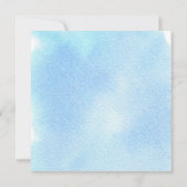 Oh jongen onder de uitnodiging van het Zee Baby sh (Achterkant)