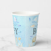 Oh jongen onder het Zee Baby Papieren Bekers (Rechts)