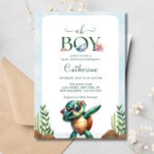 Oh jongen onder het Zee Turtle Baby shower Kaart