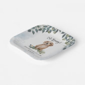 Oh jongen! Retriever Waterverf Dog Custom Papieren Bordje (Gebogen)