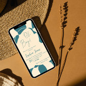 Oh jongen! Retro geruit | Gingham | BABY SHOWER Kaart