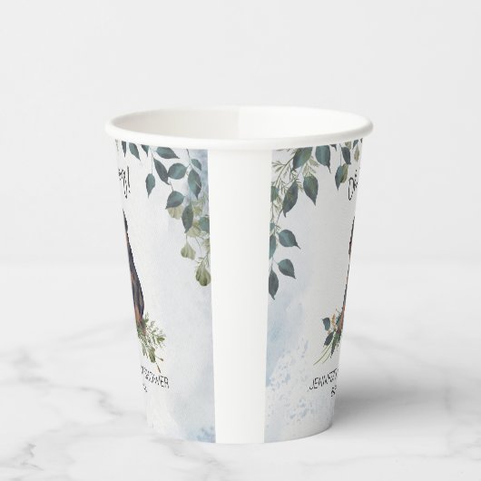 Oh jongen! Rottweiler Puppy Waterverf Baby shower Papieren Bekers