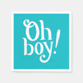 Oh jongen! servet (Voorkant)