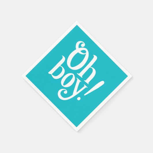 Oh jongen! servet (Hoek)