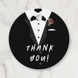 Oh jongen! Smoking Bedankjes Labels