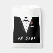 Oh jongen! Smoking Bedankzakje (Voorkant)
