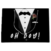 Oh jongen! Smoking Groot Cadeauzakje (Voorkant)