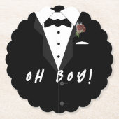 Oh jongen! Smoking Kartonnen Onderzetters (Voorkant)