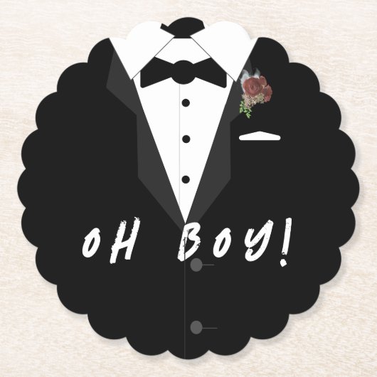 Oh jongen! Smoking Kartonnen Onderzetters (Voorkant)