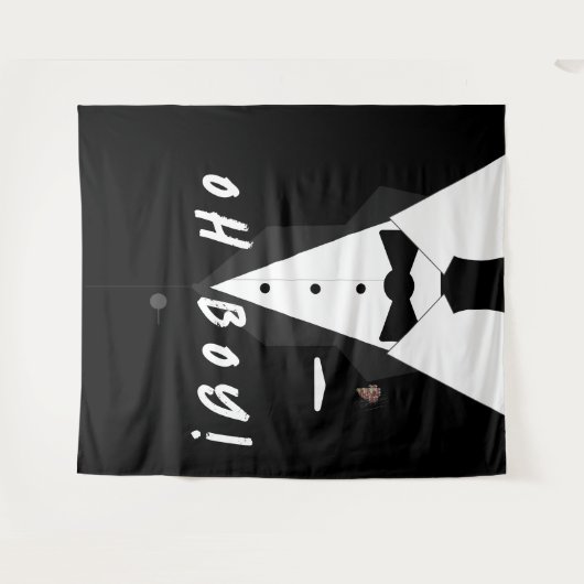 Oh jongen! Smoking Wandkleed (Voorkant (horizontaal))