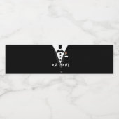 Oh jongen! Smoking Waterfles Etiket (Enkel label)