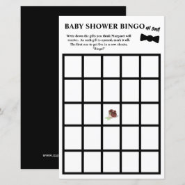 Oh jongen! Tuxedo Baby shower Bingo