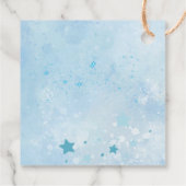 Oh jongen, we kunnen bijna wachten ballon eucalypt bedankjes labels (Achterkant)