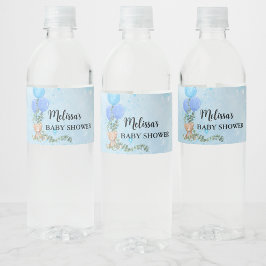 Oh jongen, we kunnen bijna wachten op een blauwe b waterfles etiket