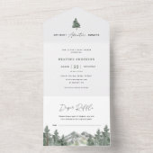 Oh jongens, avontuur wacht! Jungle jongen baby sho All In One Uitnodiging (Binnen)