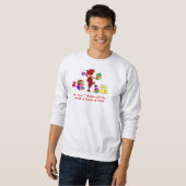 Oh Joy Books en Tea met katten Sweatshirt (Voorkant volledig)