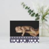 Oh Joy... Het is een jongen! Briefkaart (Staand voorkant)