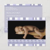 Oh Joy... Het is een jongen! Briefkaart (Voorkant / Achterkant)