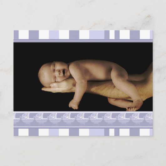 Oh Joy... Het is een jongen! Briefkaart (Voorkant)