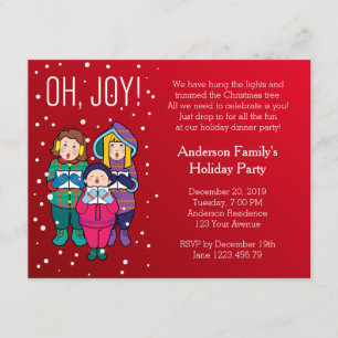 Oh! Joy! Uitnodiging winterpartij