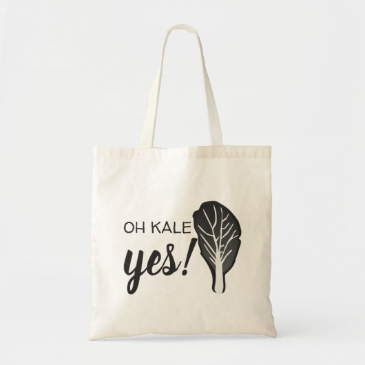 Oh Kale Ja ⎢Budget Canvas tas (Voorkant)