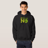 Oh Kale No Kale Spinach Hoodie (Voorkant volledig)