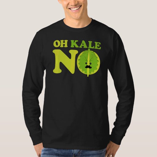 Oh Kale No Kale Spinach T-shirt (Voorkant)