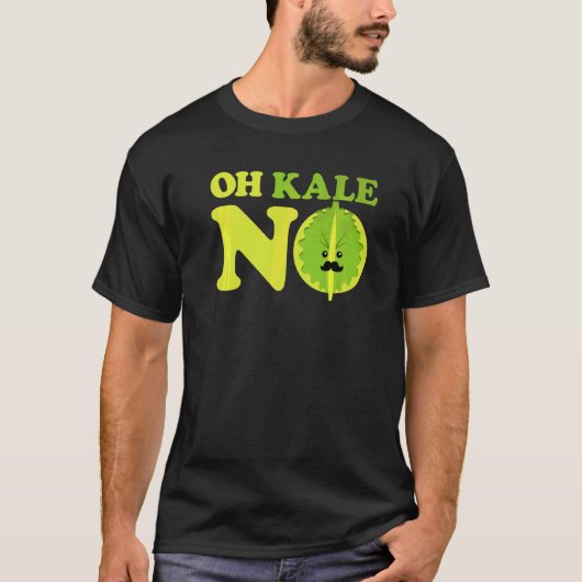 Oh Kale No Kale Spinach T-shirt (Voorkant)