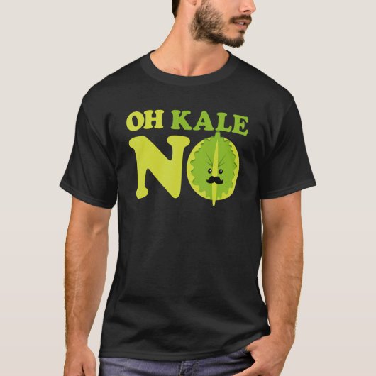 Oh Kale No Kale Spinach T-shirt (Voorkant)
