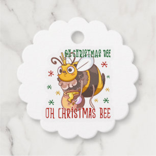 Oh Kerstbije Bedankjes Labels