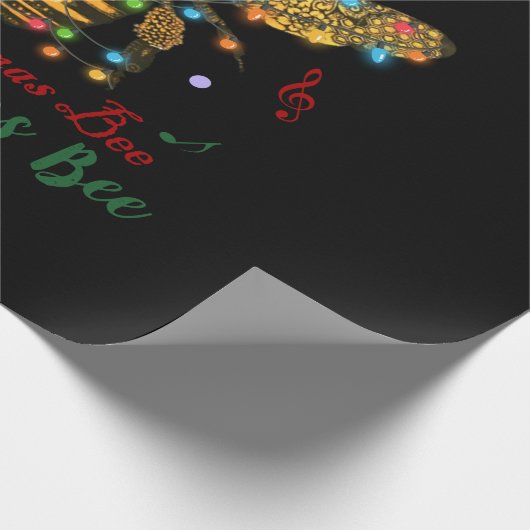 Oh Kerstbije | Kerstbijen Cadeaupapier (Hoek)