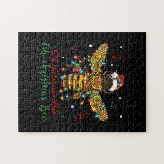 Oh Kerstbije | Kerstbijen Legpuzzel (Horizontaal)
