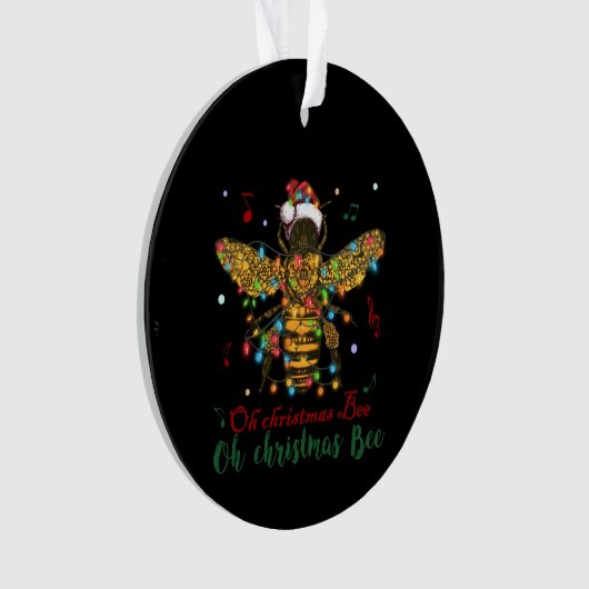 Oh Kerstbije | Kerstbijen Ornament (voorkant)