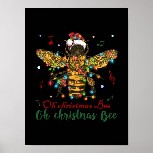 Oh Kerstbije | Kerstbijen Poster (Voorkant)