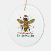 Oh kerstbije Oh kerstbijen licht Keramisch Ornament (Links)