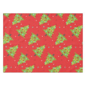 Oh Kerstbomen Holiday Tablecloth Tafelkleed (Voorkant (Horizontaal))